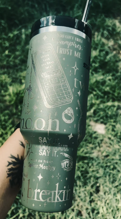 Stanley x Twilight theme Engraved 40oz Tumbler