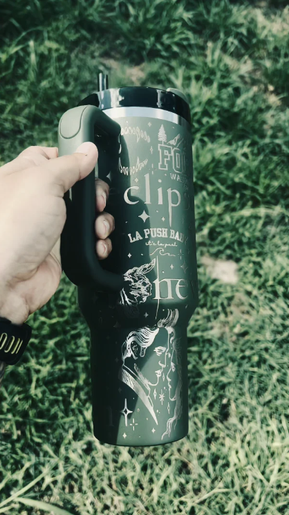 Stanley x Twilight theme Engraved 40oz Tumbler