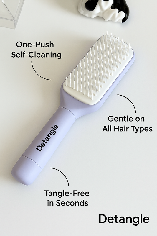 Detangle - The Self Cleaning Brush